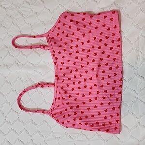 Cropped Heart Cami, S